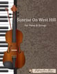 Sunrise On West Hill Orchestra sheet music cover